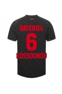 Fotbalové Dres Bayer Leverkusen Odilon Kossounou #6 Domácí Oblečení 2023-24 Krátký Rukáv